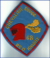 THE RED KNIGHT Crest 1968